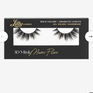 NEW Lilly Lashes 3D Mink Miami Flare Black